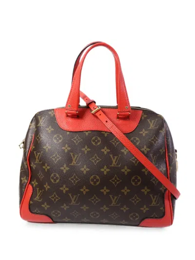 Pre-owned Louis Vuitton Monogram Retiro Tote Bag In Brown