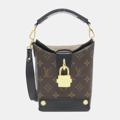 Pre-owned Louis Vuitton Monogram Reverse Bento Box Handbag