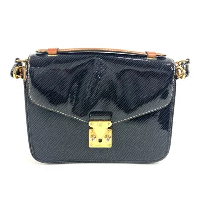 Pre-owned Louis Vuitton Monogram Reverse Black Brown Monogram Reverse Handbag Pochette Shoulder Bag ( In Multi