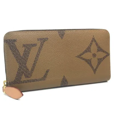 Pre-owned Louis Vuitton Monogram Reverse Brown Monogram Reverse Long Wallet (bi-fold) ()