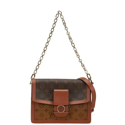 Pre-owned Louis Vuitton Monogram Reverse Brown Monogram Reverse Monogram Reverse Shoulder Bag () In Brown, Monogram Reverse