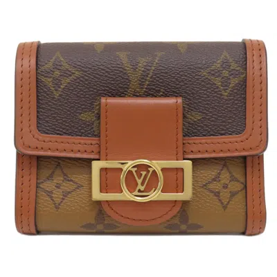 Pre-owned Louis Vuitton Monogram Reverse Brown Monogram Reverse Wallet (bi-fold) ()