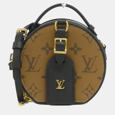 Pre-owned Louis Vuitton Monogram Reverse Mini Boite Chapeau Shoulder Bag
