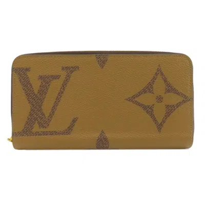 Pre-owned Louis Vuitton Monogram Reverse Monogram Long Wallet (bi-fold) ()