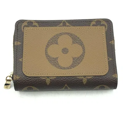 Pre-owned Louis Vuitton Monogram Reverse Monogram Reverse Monogram Coin Purse/coin Case ()