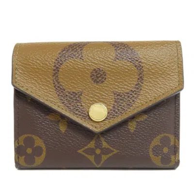Pre-owned Louis Vuitton Monogram Reverse Monogram Reverse Wallet (bi-fold) ()
