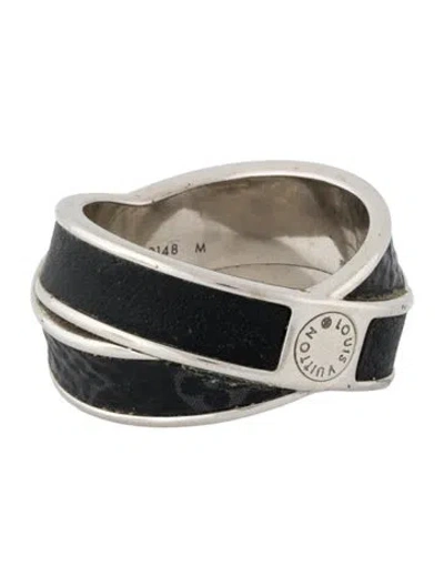 Pre-owned Louis Vuitton Monogram Ring In Multi