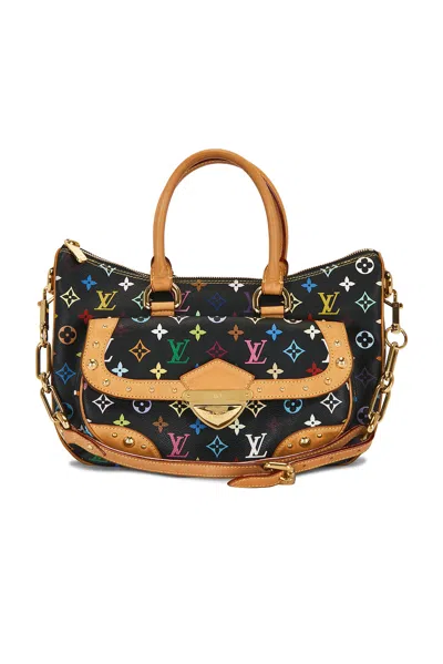 Pre-owned Louis Vuitton Monogram Rita Handbag In Black