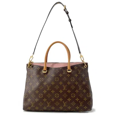 Pre-owned Louis Vuitton Monogram Rose Ballerine Monogram Handbag Shoulder Bag () In Pink