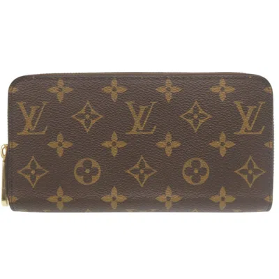 Pre-owned Louis Vuitton Monogram Rose Ballerine Monogram Long Wallet (bi-fold) () In Monogram, Rose Ballerine