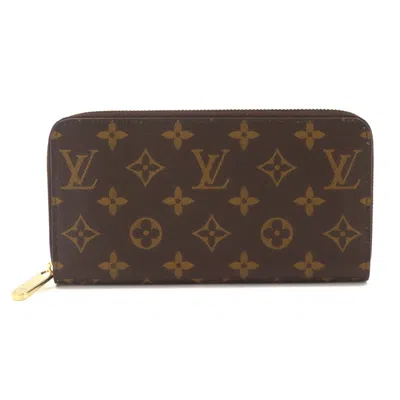 Pre-owned Louis Vuitton Monogram Rose Ballerine Monogram Long Wallet (bi-fold) () In Monogram, Rose Ballerine