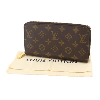 Pre-owned Louis Vuitton Monogram Rose Ballerine Monogram Long Wallet (bi-fold) () In Monogram, Rose Ballerine