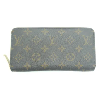 Pre-owned Louis Vuitton Monogram Rose Ballerine Monogram Rose Long Wallet (bi-fold) () In Monogram, Rose Ballerine