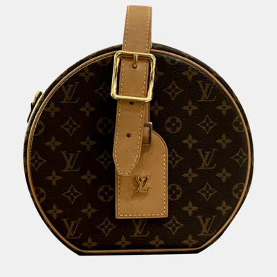 Pre-owned Louis Vuitton Monogram Round Coin Purse With Strap