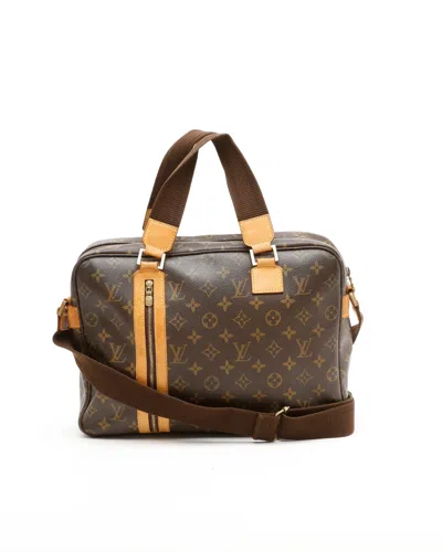 Pre-owned Louis Vuitton Monogram Sac Bosphore 2way Bag In Brown
