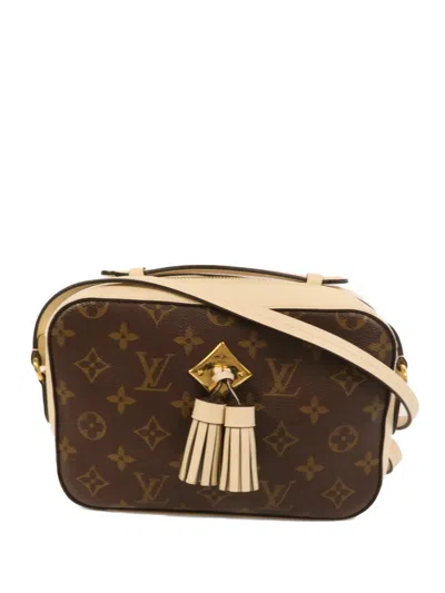Pre-owned Louis Vuitton Monogram Saintonge Shoulder Bag In Brown