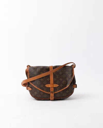 Pre-owned Louis Vuitton Monogram Saumur 30 Bag