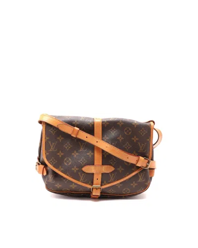 Louis Vuitton Monogram Saumur 30 Bag In Brown