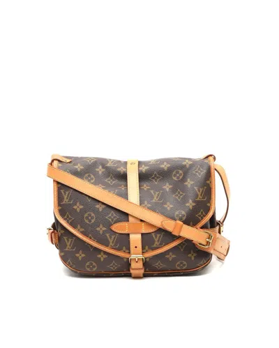 Louis Vuitton Monogram Saumur 30 Bag In Brown