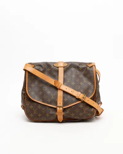 Pre-owned Louis Vuitton Monogram Saumur 35 Bag