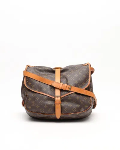 Pre-owned Louis Vuitton Monogram Saumur 35 Bag