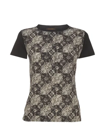 Pre-owned Louis Vuitton Monogram Short-sleeve T-shirt In Blue