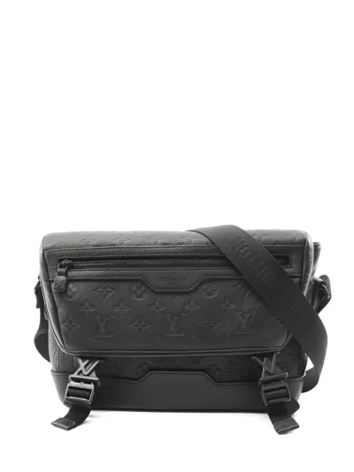 Pre-owned Louis Vuitton Monogram Shoulder Bag In Black