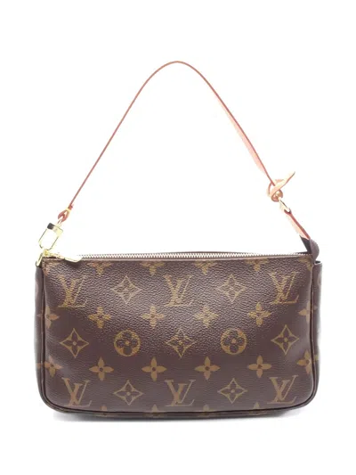Pre-owned Louis Vuitton Monogram Shoulder Bag In Brown