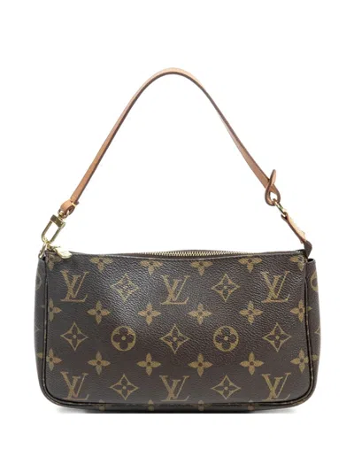 Pre-owned Louis Vuitton Monogram Shoulder Bag In Brown
