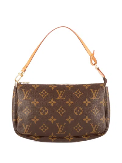 Pre-owned Louis Vuitton Monogram Shoulder Bag In Brown