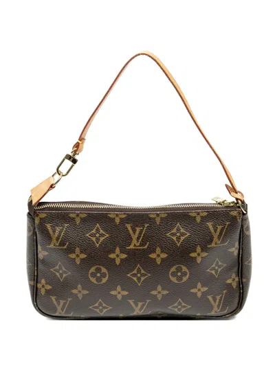 Pre-owned Louis Vuitton Monogram Shoulder Bag In Brown