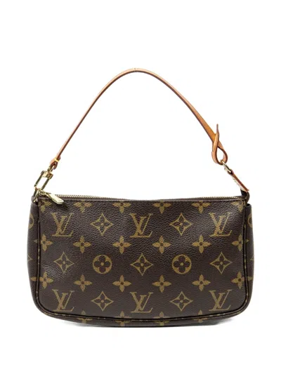 Pre-owned Louis Vuitton Monogram Shoulder Bag In Brown