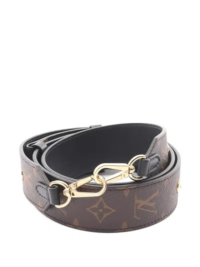Pre-owned Louis Vuitton Monogram Shoulder Strap In Brown