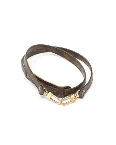 Louis Vuitton Monogram Shoulder Strap In Brown