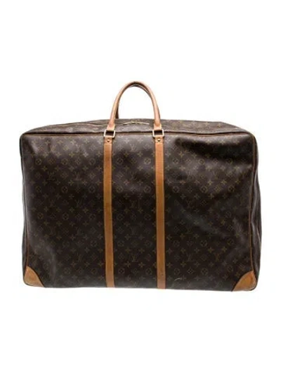Pre-owned Louis Vuitton Monogram Sirius 70 In Brown