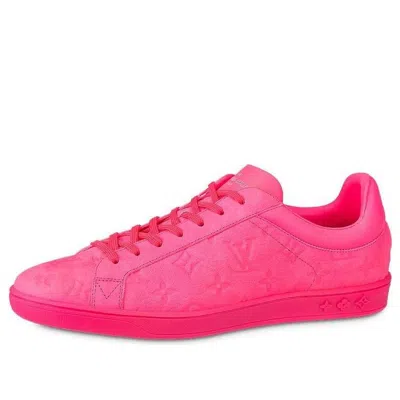 Pre-owned Louis Vuitton Monogram Sneakers 'hot Pink'