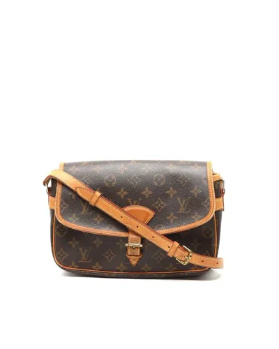 Pre-owned Louis Vuitton Monogram Sologne Bag In Brown