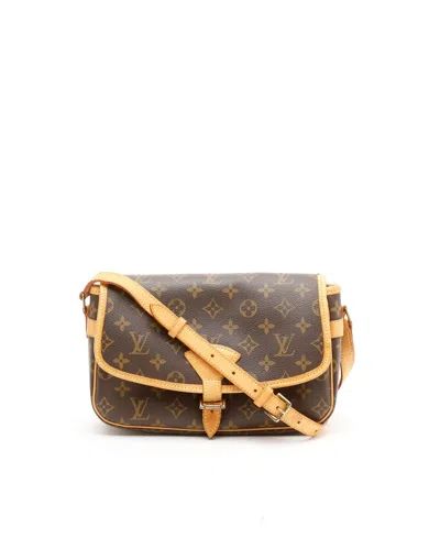 Pre-owned Louis Vuitton Monogram Sologne Crossbody Bag In Brown