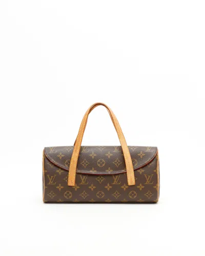 Pre-owned Louis Vuitton Monogram Sonatine Bag In Brown