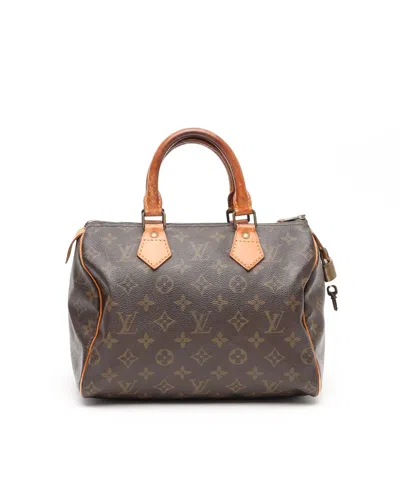 Pre-owned Louis Vuitton Monogram Speedy 25 Bag
