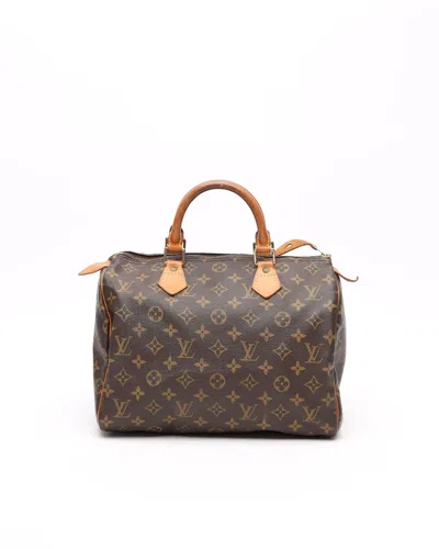 Pre-owned Louis Vuitton Monogram Speedy 30 Bag