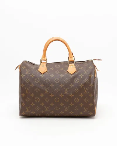 Pre-owned Louis Vuitton Monogram Speedy 30 Bag