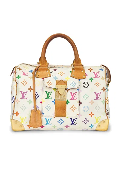 Pre-owned Louis Vuitton Monogram Speedy 30 Handbag In Multi