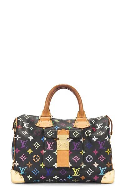 Pre-owned Louis Vuitton Monogram Speedy 30 Handbag In Multi
