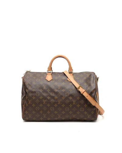 Louis Vuitton Monogram Speedy Bandoulière 40 Bag In Brown