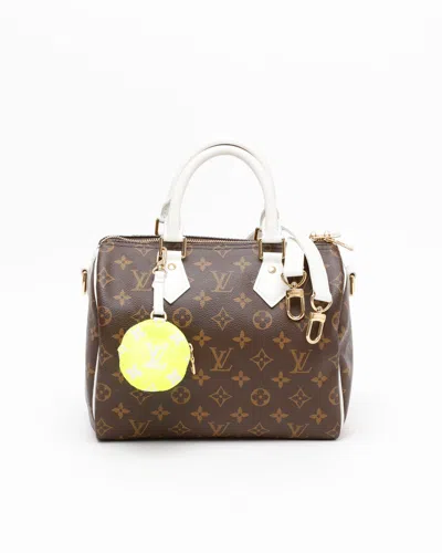 Pre-owned Louis Vuitton Monogram Speedy Match Bandoulière 25 Bag