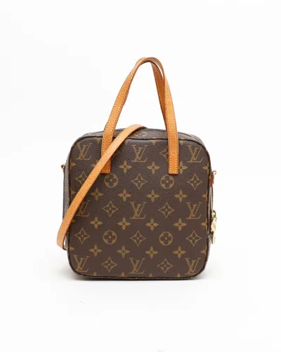 Pre-owned Louis Vuitton Monogram Spontini Crossbody Bag In Brown