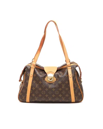 Louis Vuitton Monogram Stresa Pm Bag In Brown