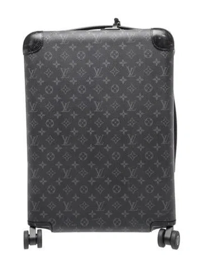 Pre-owned Louis Vuitton Monogram Suitcase In Black/grey