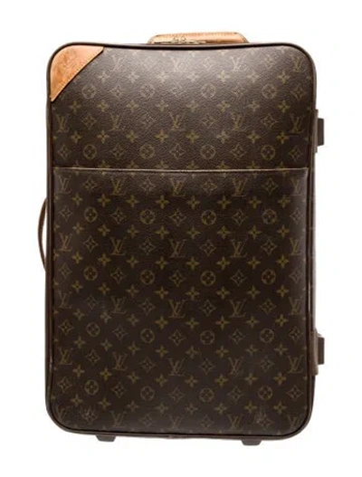 Pre-owned Louis Vuitton Monogram Suitcase In Brown